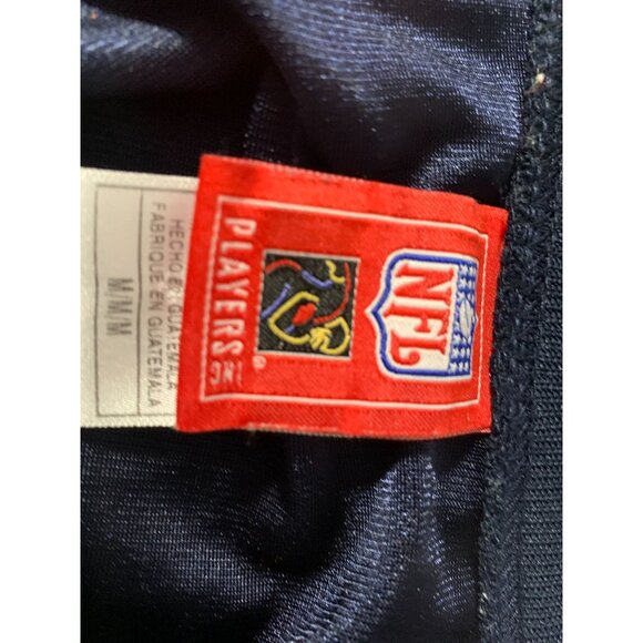 NFL Players Mens Size Medium Chicago Bears Jersey Tshirt Tee Rex Grossman 8 Navy - Picture 4 of 4